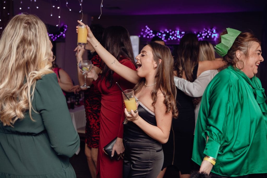 Woman dancing at Birchwood Park
