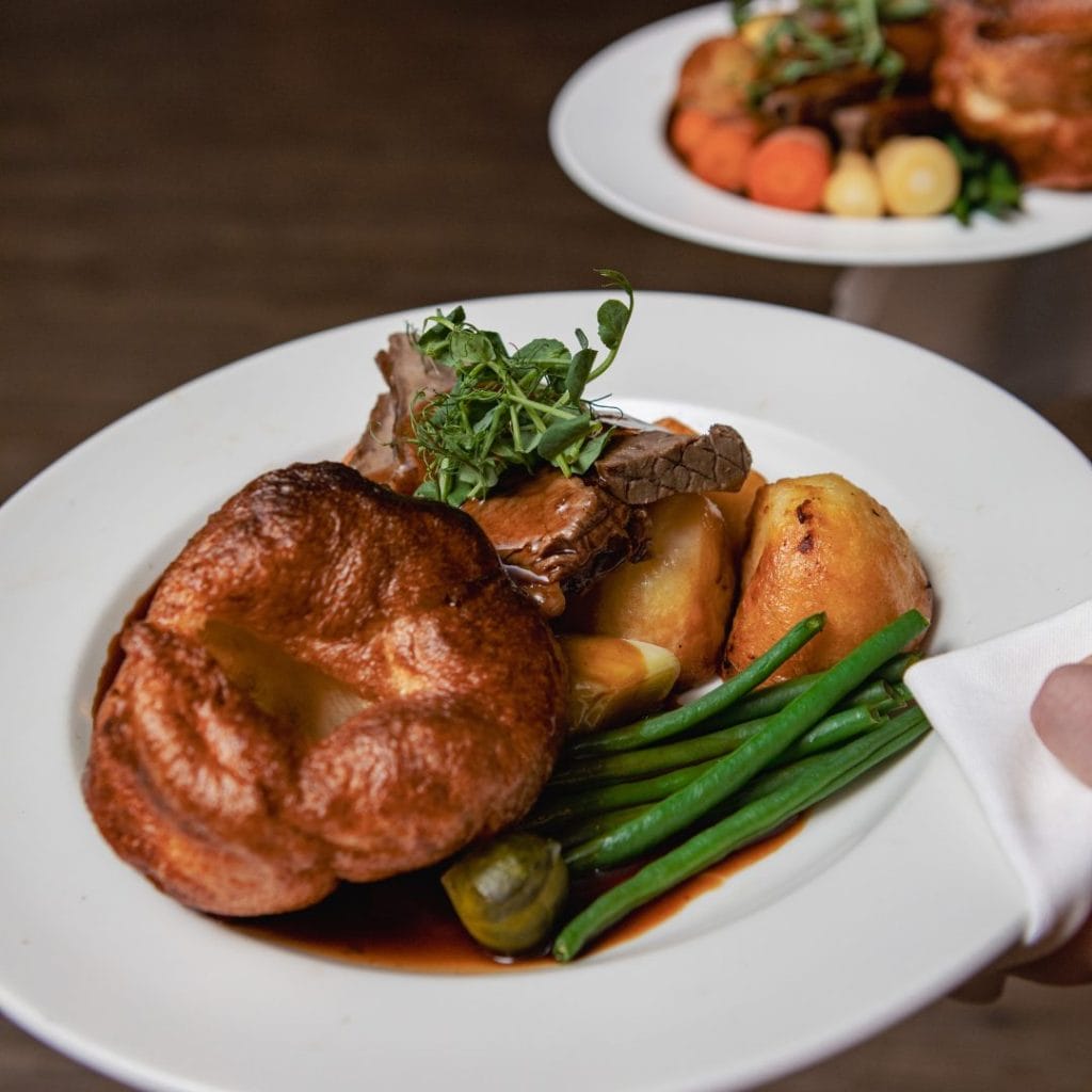 Christmas party in kent food