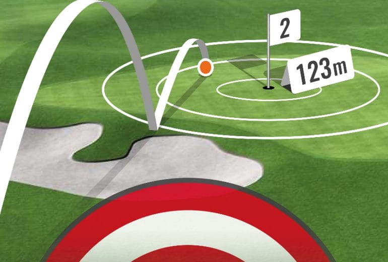 trackman game at driving range in dartford