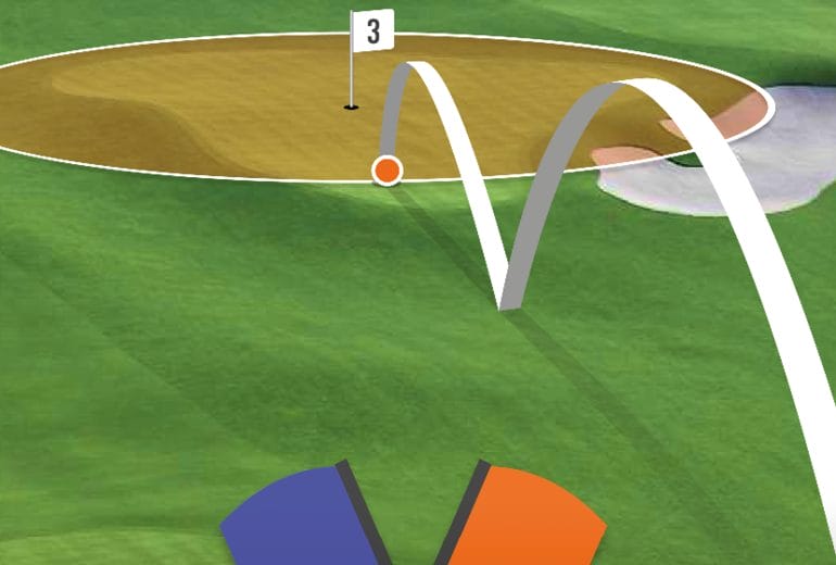 game preview on trackman driving range in swanley