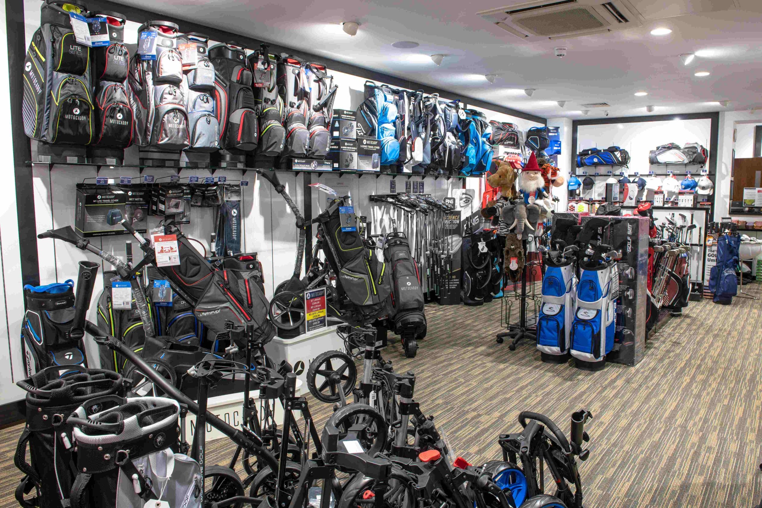 Golf shop in kent with all the latest brands stocked