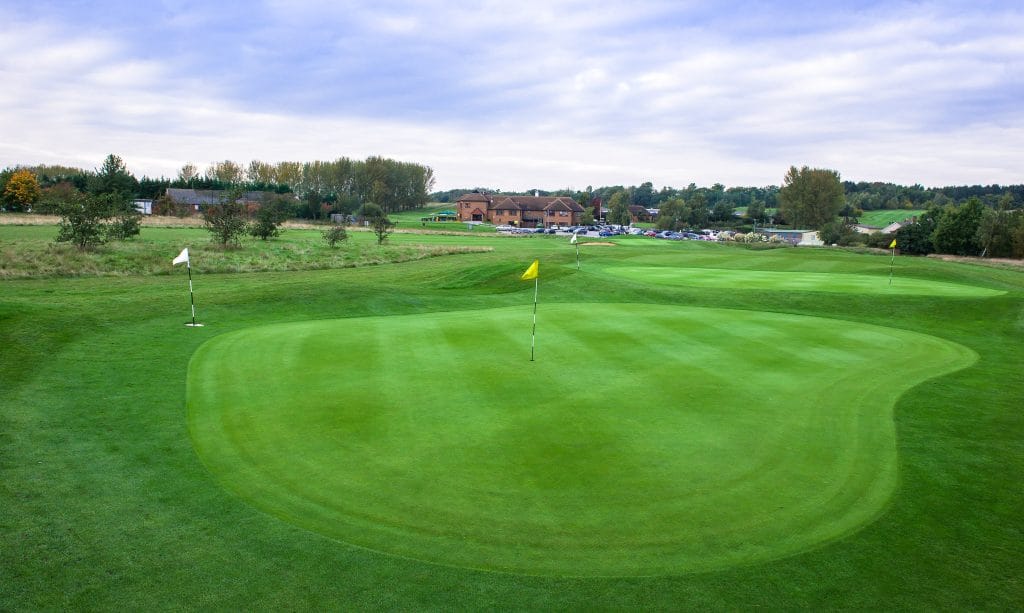 well cut golf green in dartford