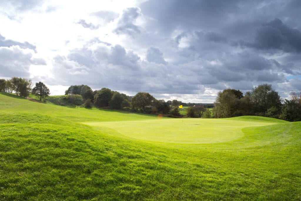 Golf course view in kent