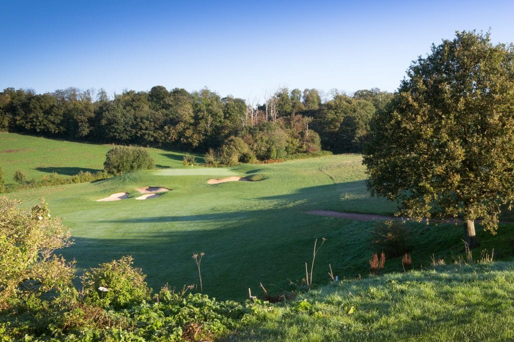 Golf course in kent
